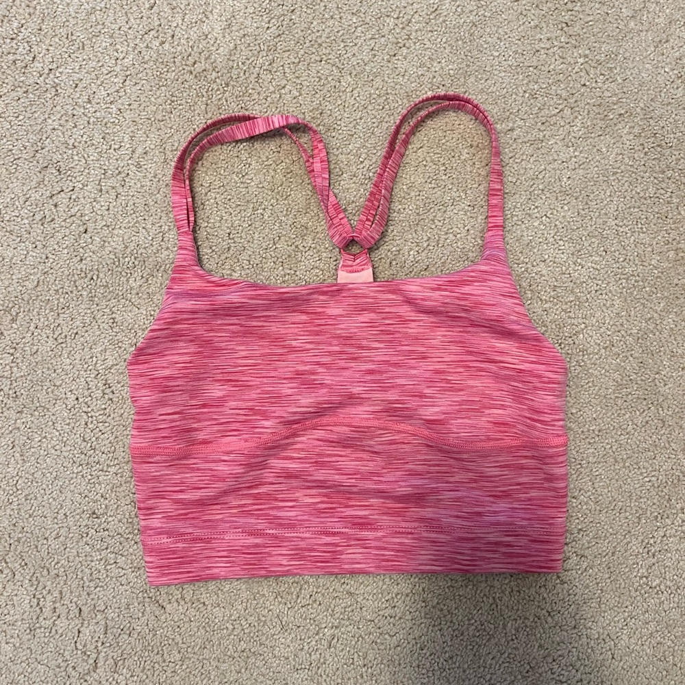 Outdoor Voices Pink Sports Bra